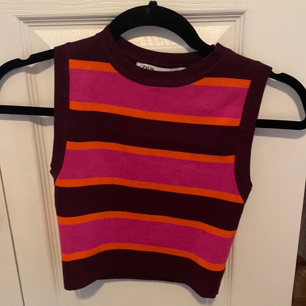 Multicolor crop top